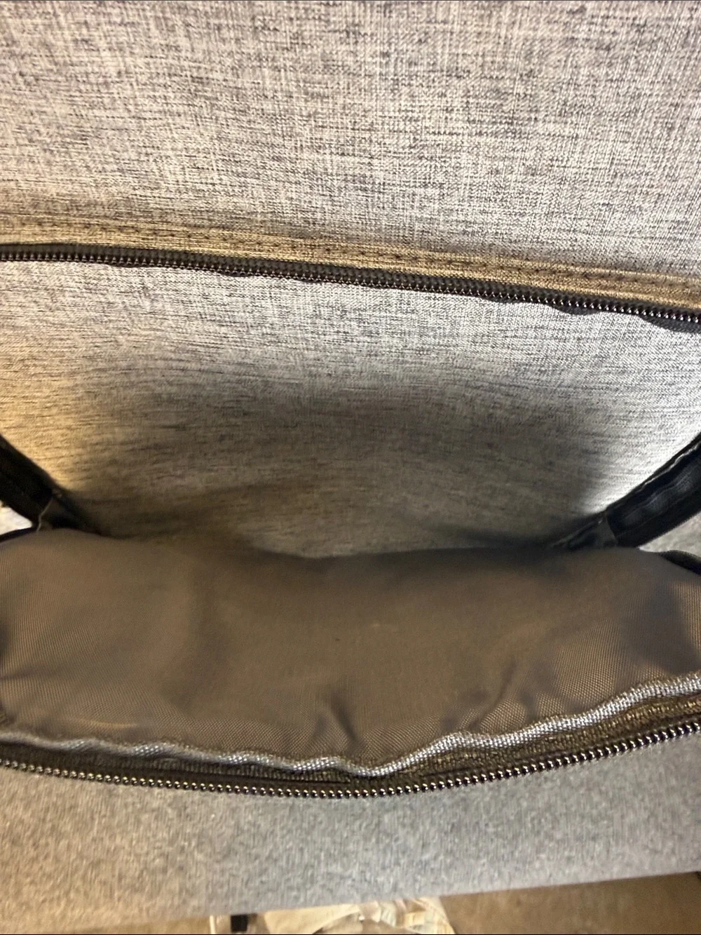 Grey HFSX Laptop Backpack with Black Accents NWOT